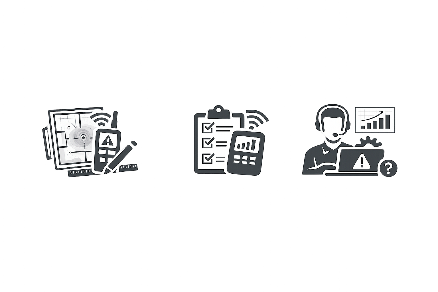 Predictive Wi-Fi design illustration