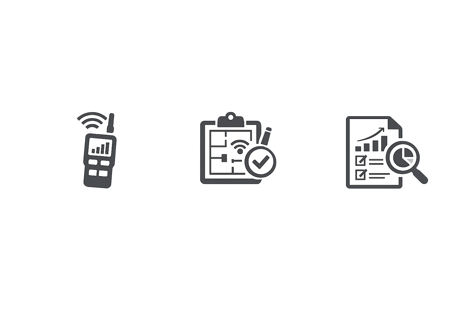 Wi-Fi site survey illustration